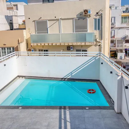 4br Modern Retreat With Pool Access In Swieqi * Сент Джулианс